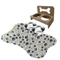 Combo Conforto Pet – Comedouro Elevado + Tapetinho Clean 🐾✨